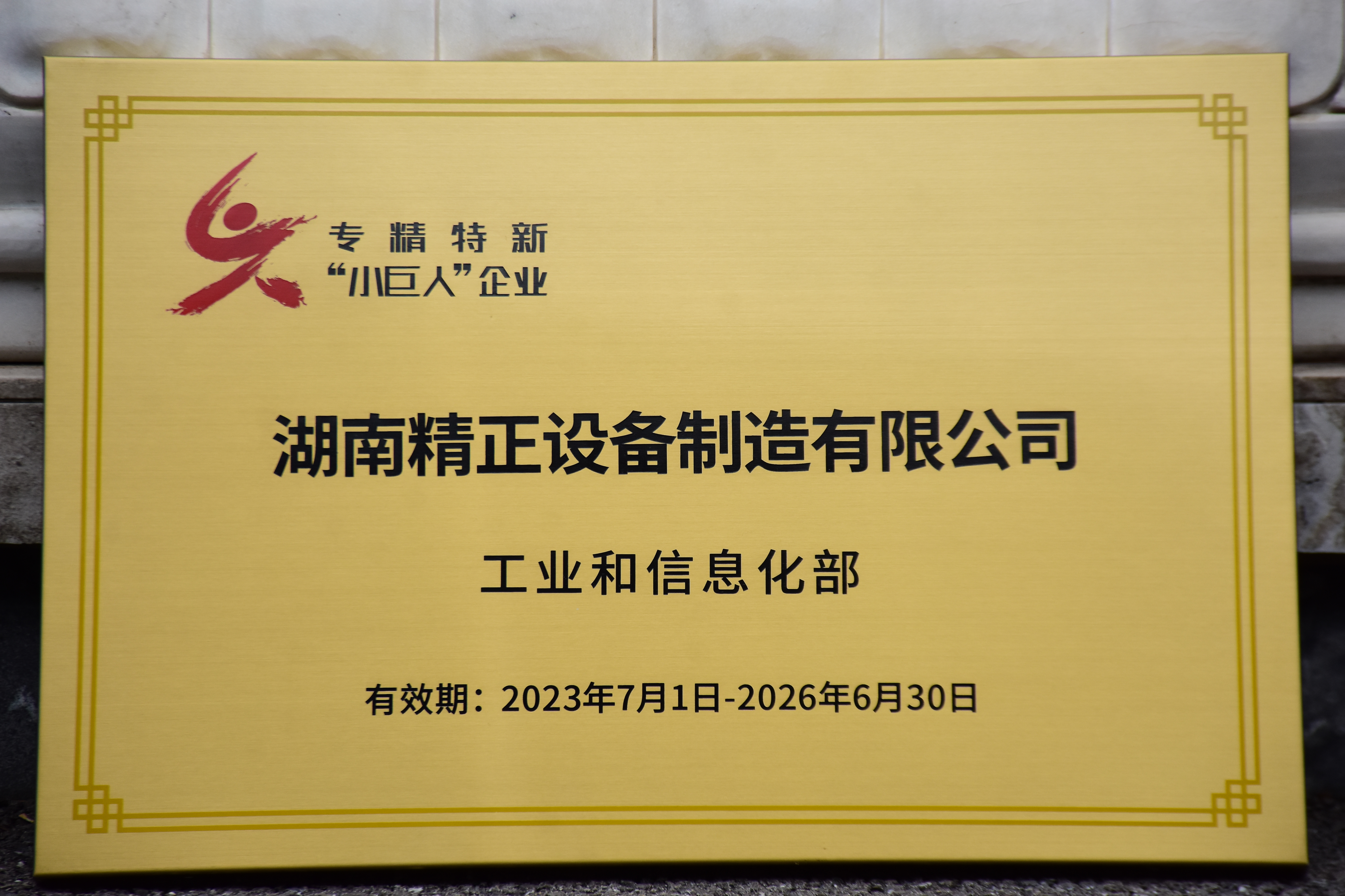 华体会（中国）获得“专精特新”小巨人企业